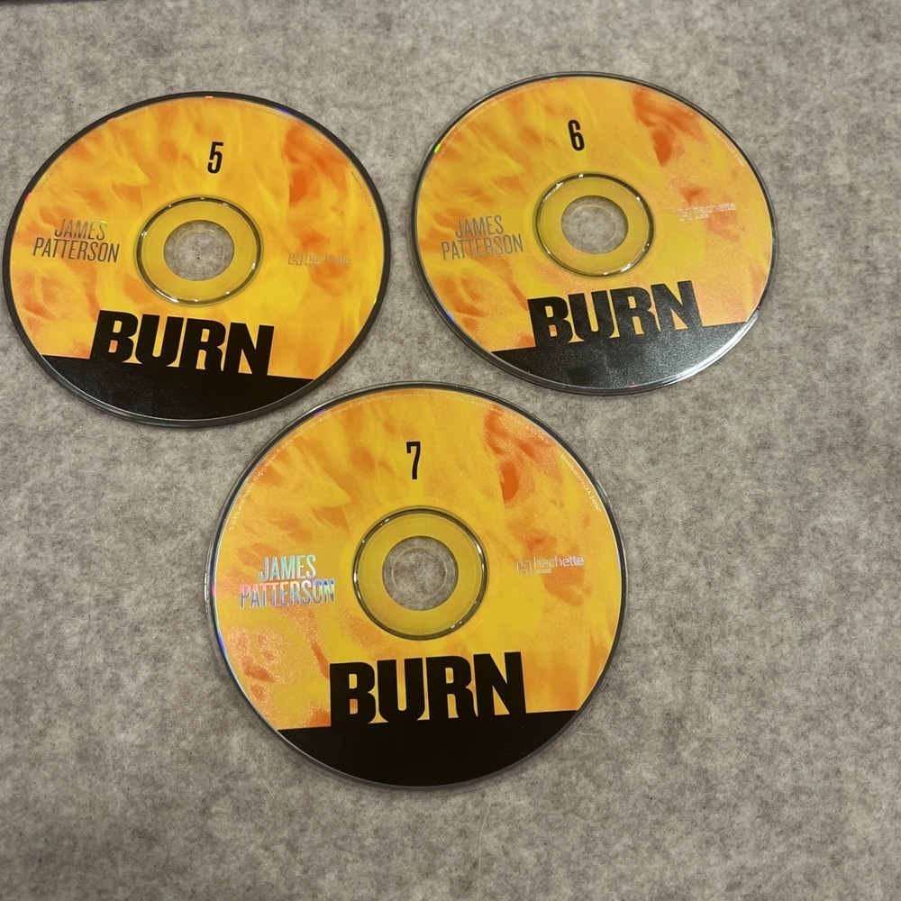 Burn by James Patterson - Audiobook on CD‎ (Unabridged - 7 Discs) - Picture 5 of 6